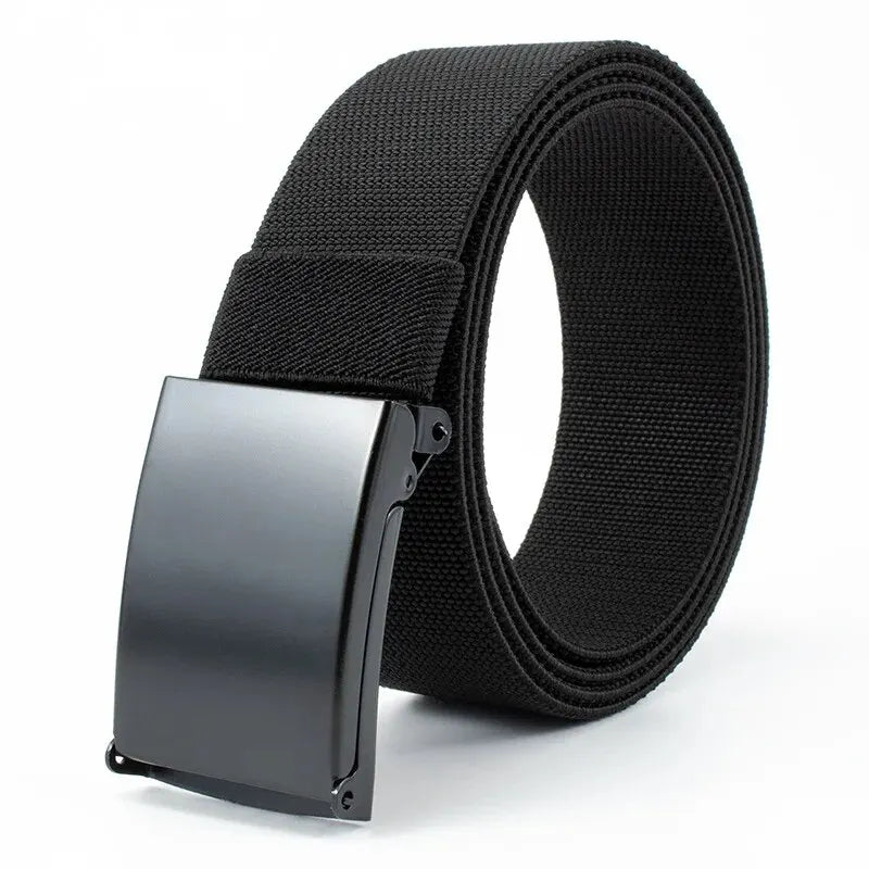 Men’s Nylon Belt with Automatic Ratchet Buckle – Sleek and Adjustable Design