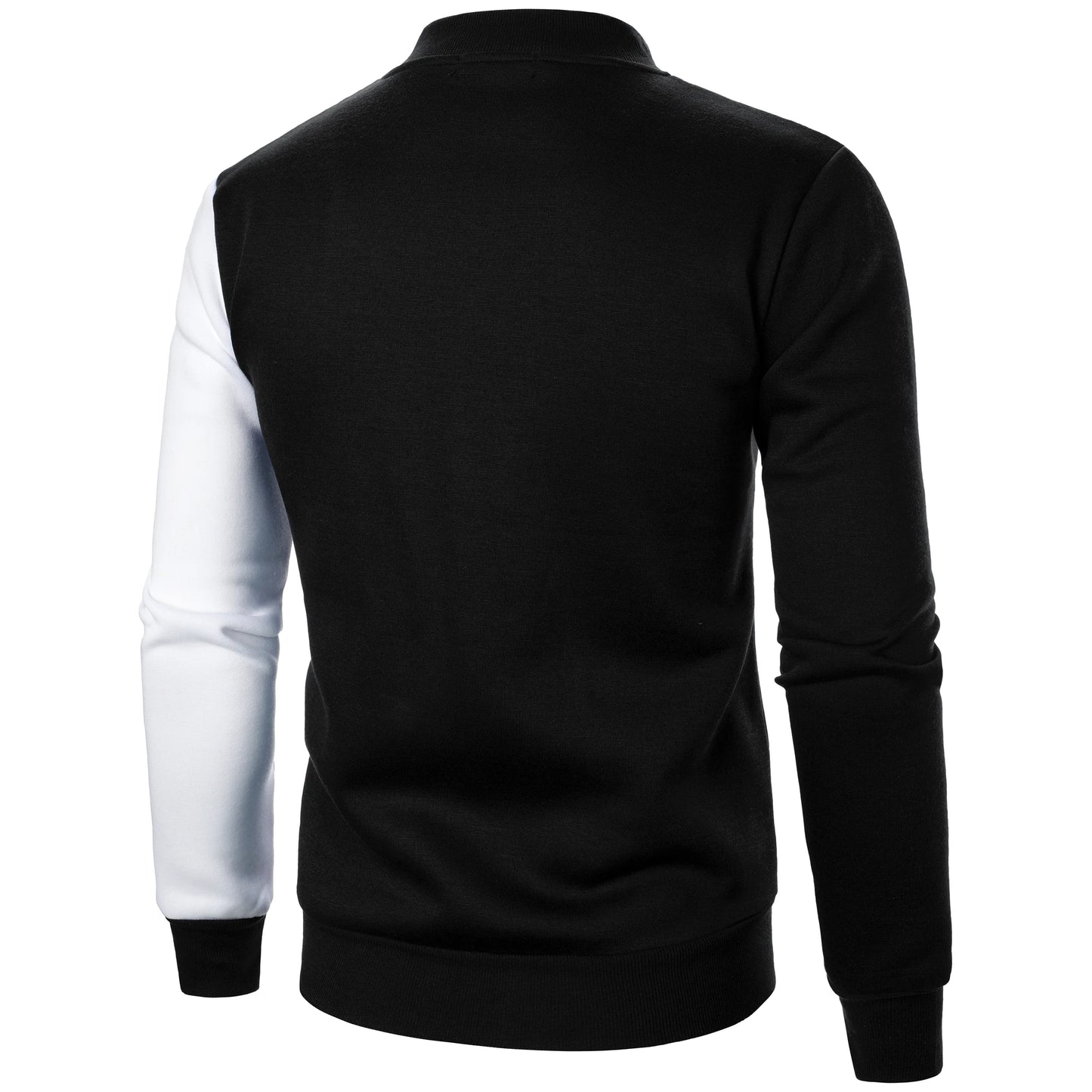 Men’s Sport Jacket with Contrasting Design and Slim Fit