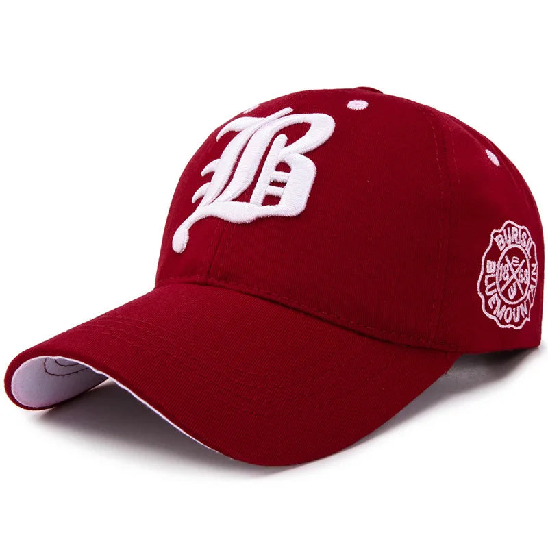 3D Embroidered Curved Brim Cap