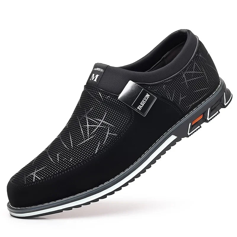 Herren Businessschuhe aus Leder - Bequeme Halbschuhe für die Arbeit