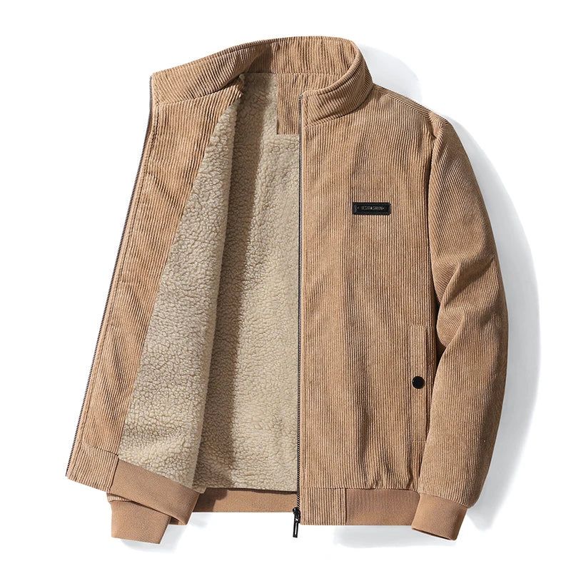 Men’s Corduroy Sherpa-Lined Jacket