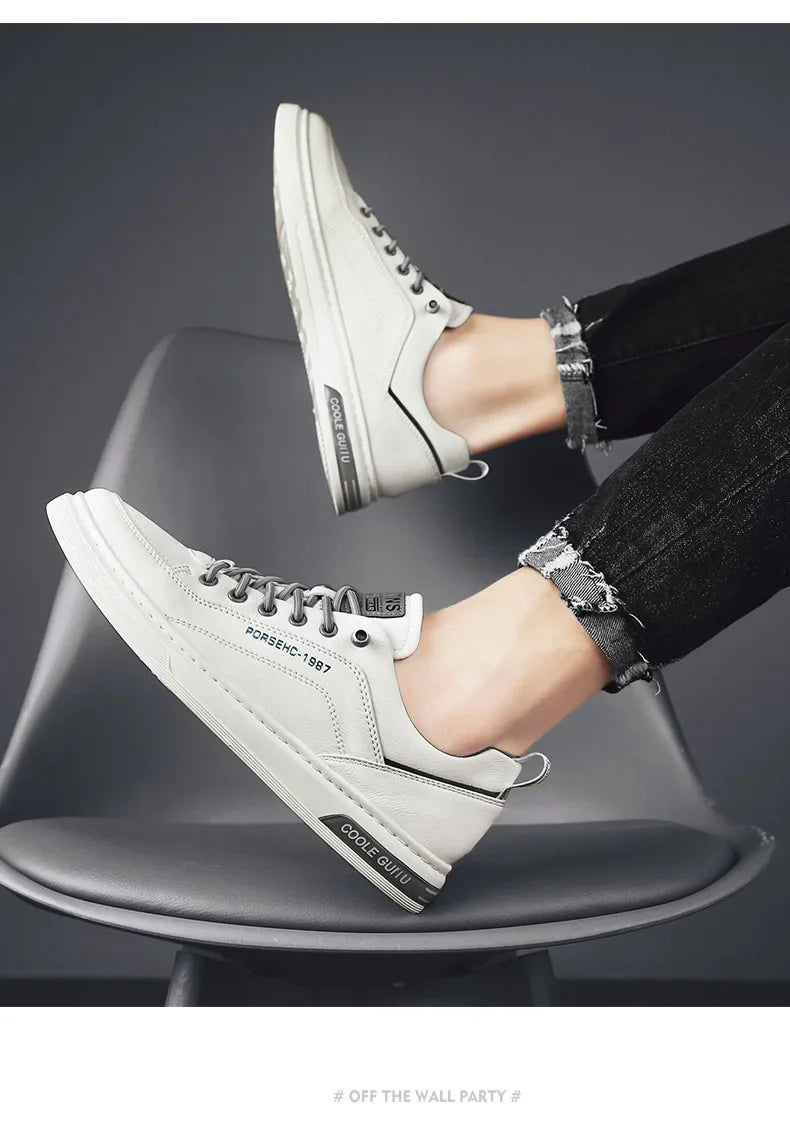 Men's Shoes - Men's Leather Casual, Fashion Sports Shoes
