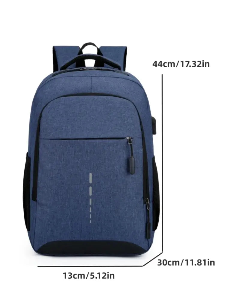 Men’s Premium Anti-Theft Backpack with USB Port – Modern Waterproof Design & Large Capacity for Laptop