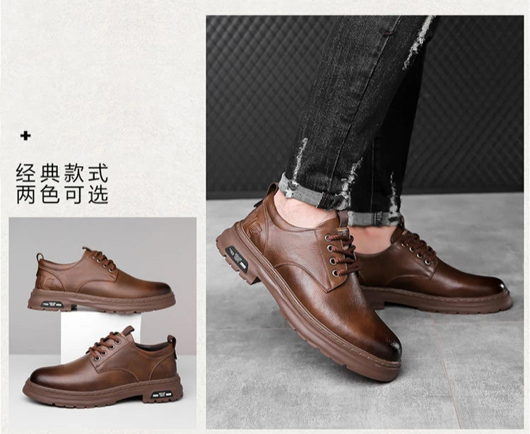 Freizeitschuhe aus Leder für Herren – moderner und vielseitiger Designer