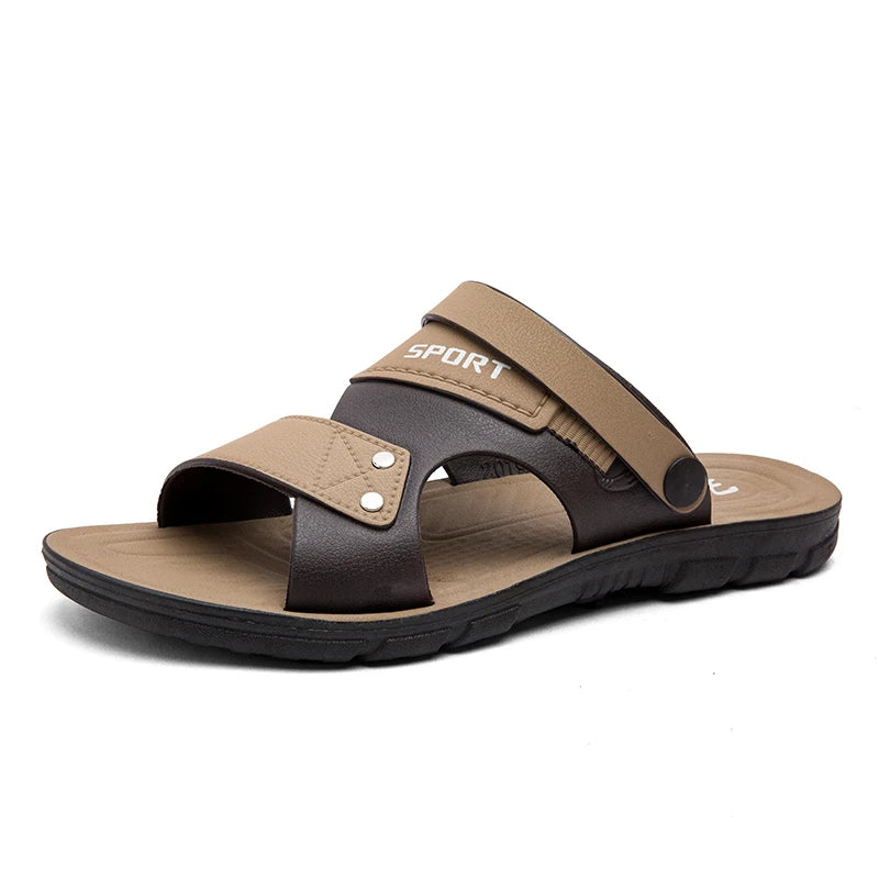 Classic Men's Sandal - Comfortable Beach Flip Flop, Soft Sole