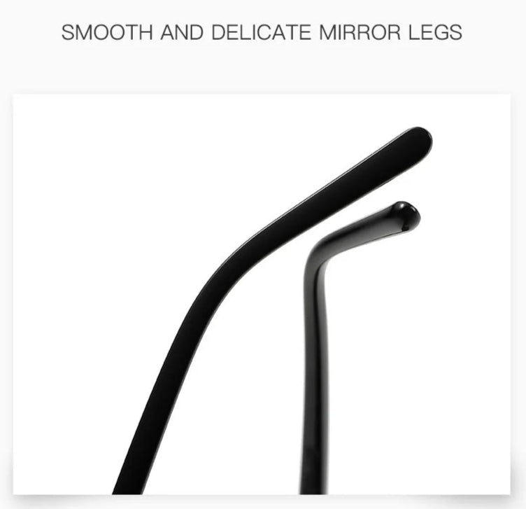 Men’s Rectangular Sunglasses – Modern and Minimalist Style UV Protection