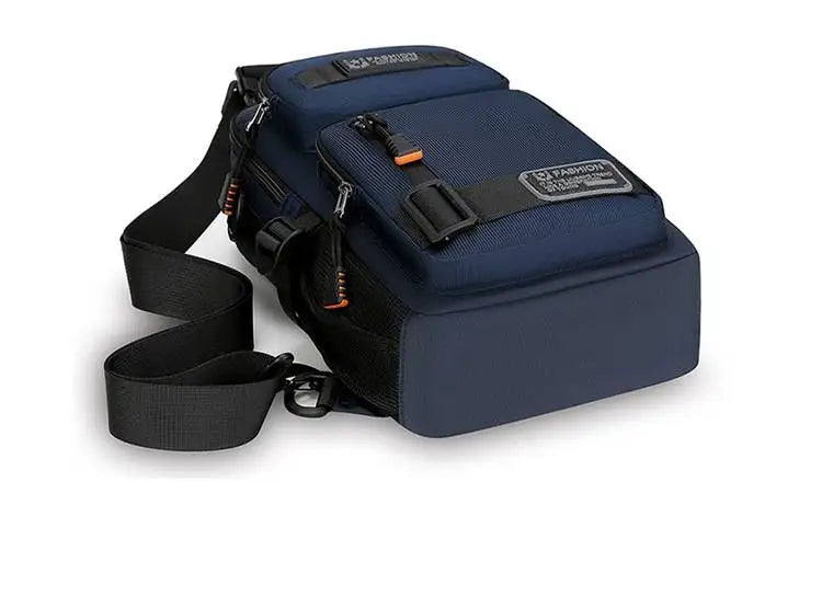 Tactical Crossbody Sling Bag for Men – Multi-Pocket Urban Chest Pack for Everyday Carry and Travel