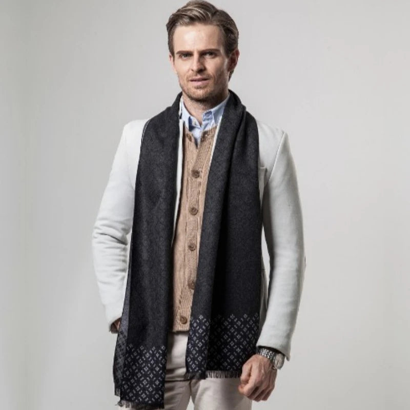 Luxury Men's Scarf, High Quality for Men