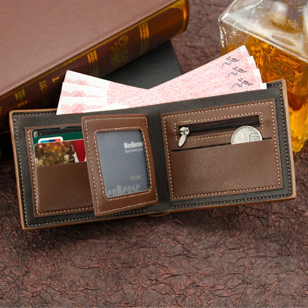 Men’s Classic Leather Wallet – Sophisticated Style with Premium Finish