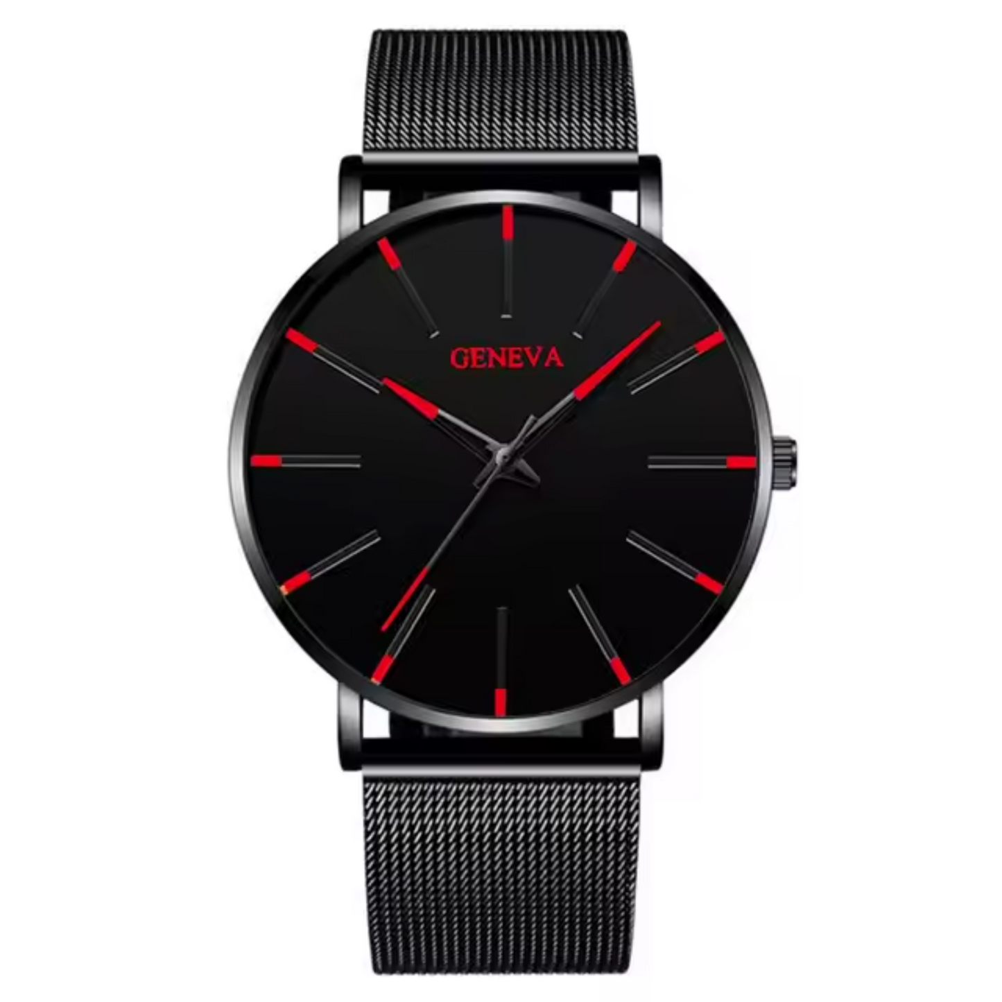 Men’s Classic Stainless Steel Watch with Minimalist Design