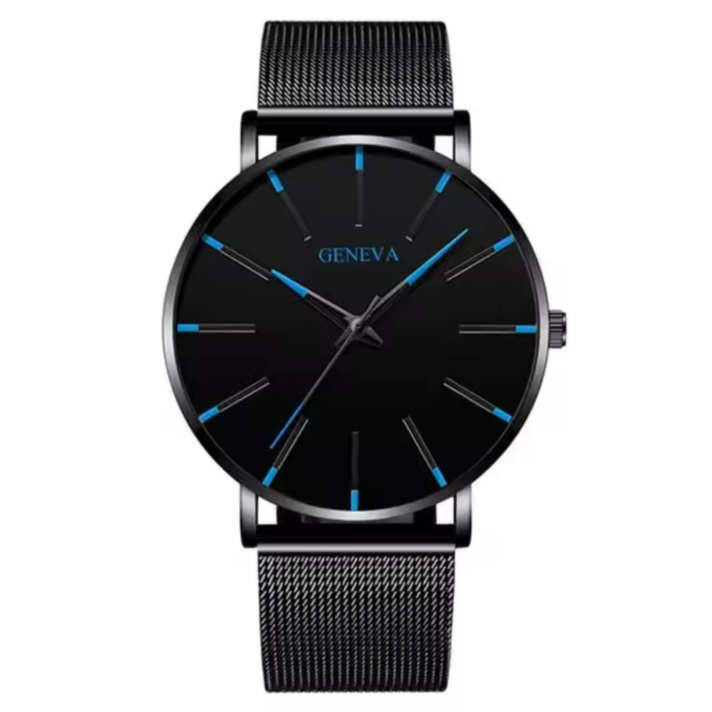 Men’s Classic Stainless Steel Watch with Minimalist Design