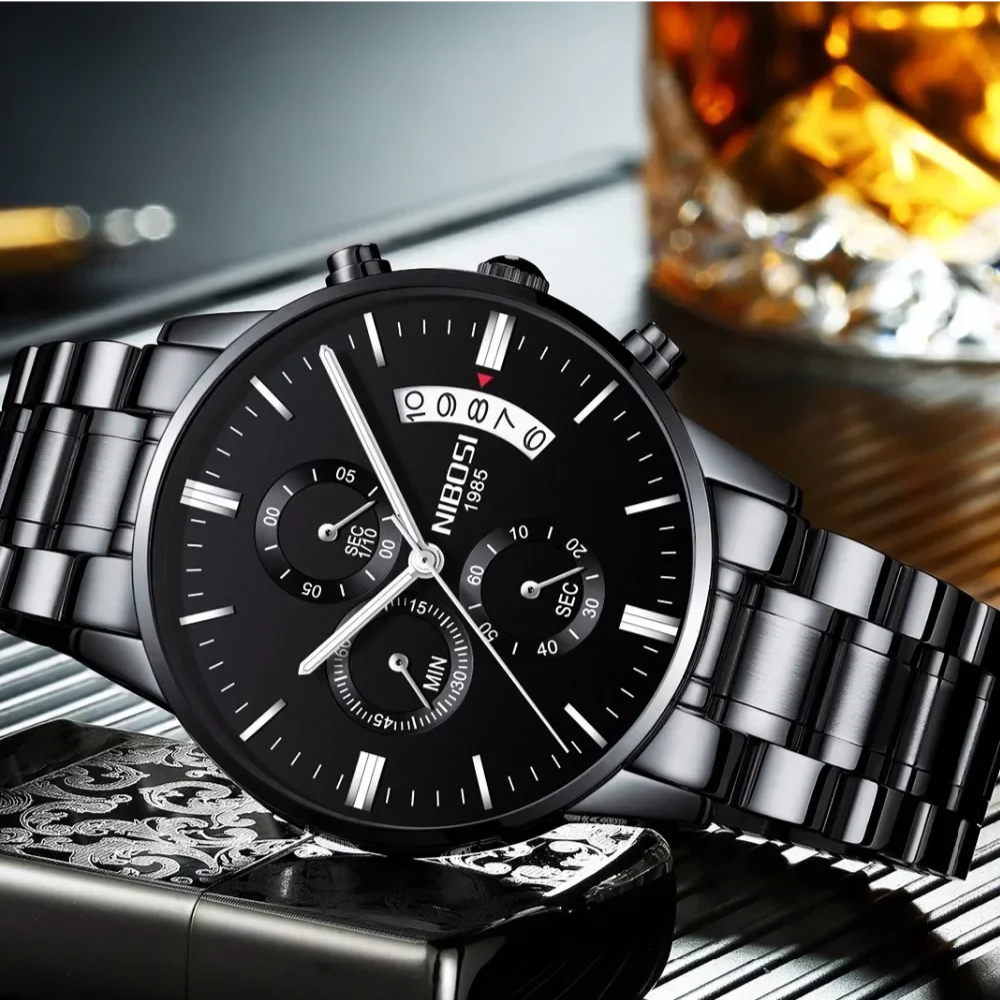 Men’s Modern Watch with Minimalist Style and Functional Precision