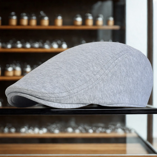 Men's Adjustable Cotton Beret - Comfort and Style