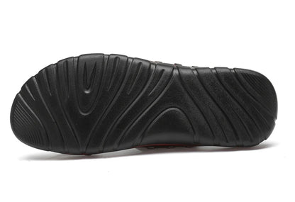 Men's Casual Leather Sandals - Summer, Outdoor & Walking, Soft & Luxurious