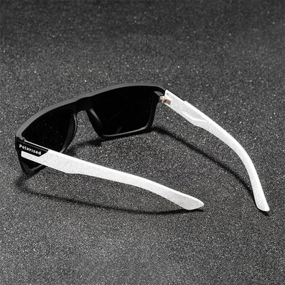 Polarized Sport Sunglasses with Two-Tone Frame – Bold & Protective UV400