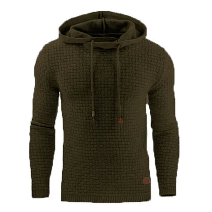 Strukturierter Hoodie-Pullover – Casual Premium Edition
