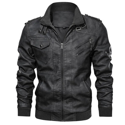 Men’s Urban Style Jacket with Inner Lining and Sleek Design
