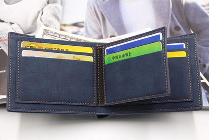 Men’s Classic Premium Fabric Wallet – Modern Style and Functionality