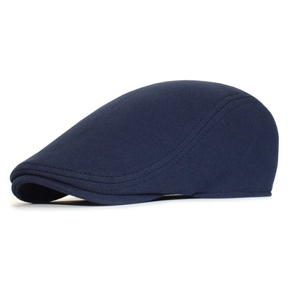 Men's Adjustable Cotton Beret - Comfort and Style