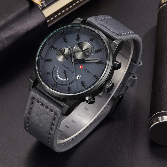 Quartz Watch Men Watches Sports Chronograph