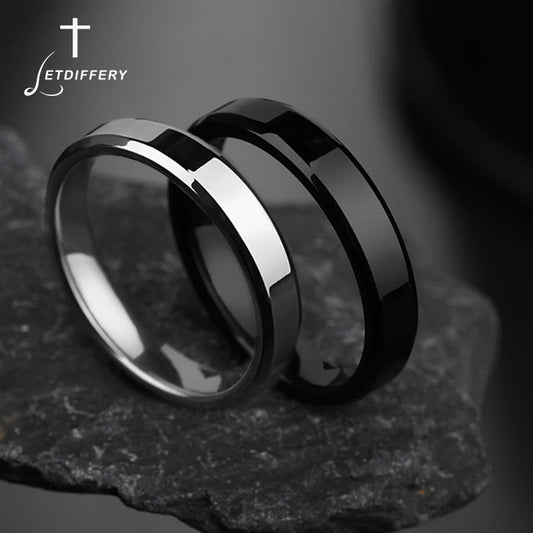 Modern Minimalist Rings – Sleek Everyday Style. 4mm