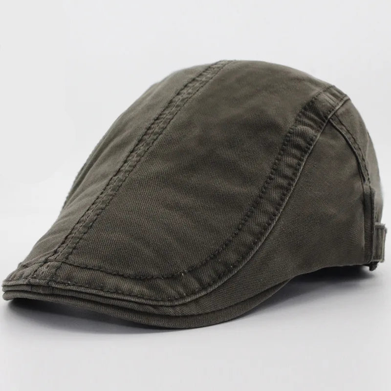 Timeless Men's Beret with Side Adjustment