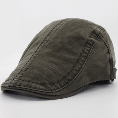 Timeless Men's Beret with Side Adjustment