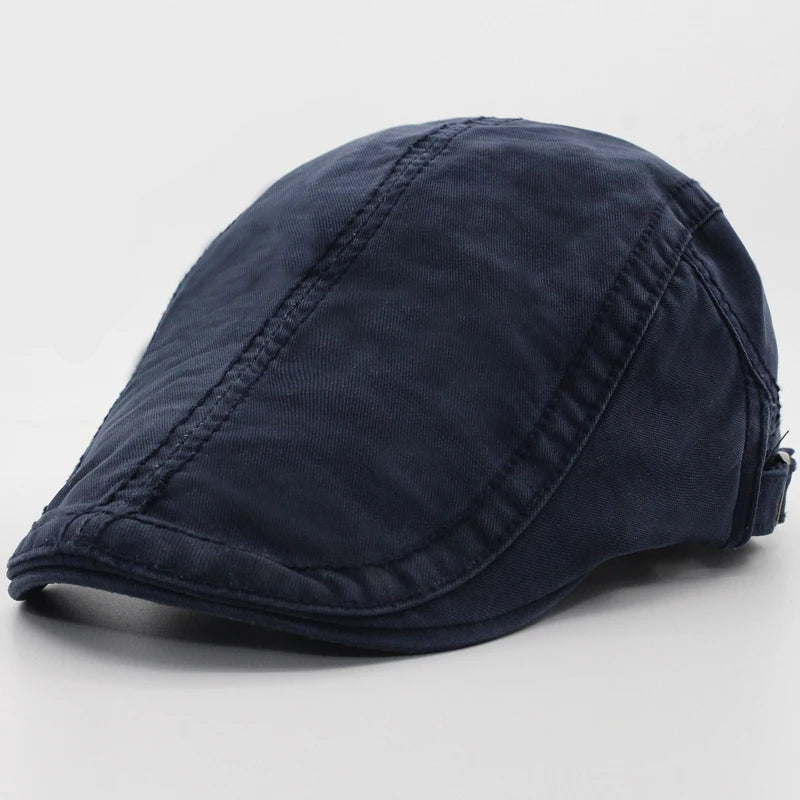 Timeless Men's Beret with Side Adjustment