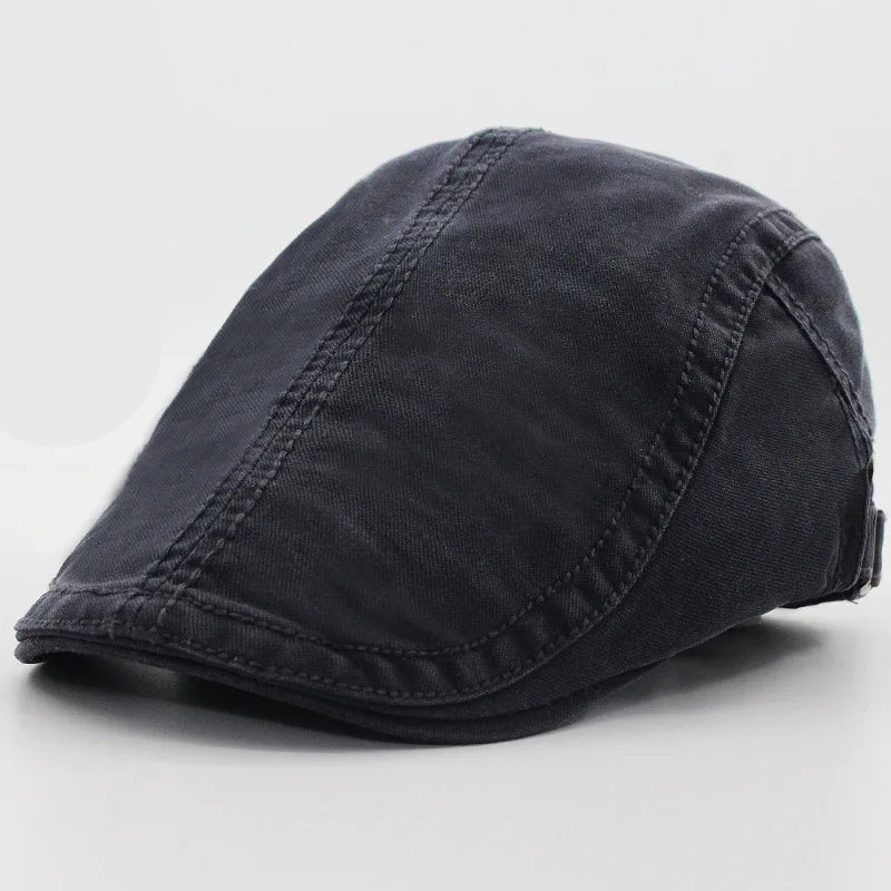 Timeless Men's Beret with Side Adjustment