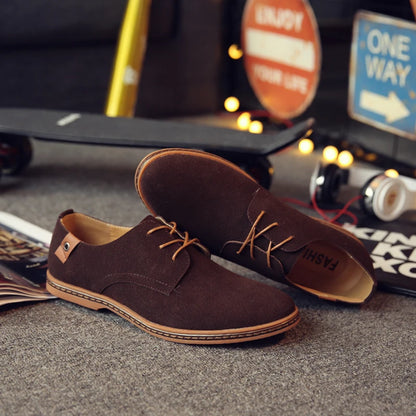 Oxford-Schuhe aus Wildleder und Leder für Herren – klassische Freizeitschuhe