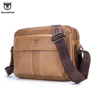 Men’s Leather Messenger Bag – Classic Style and High Durability