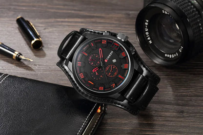 Men’s Watch – Military Style, Robust and Elegant Design