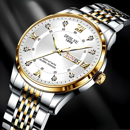 Classic Men’s Watch with Calendar — Sophistication Meets Everyday Functionality