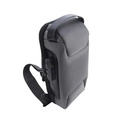 Anti-Theft Crossbody Bag with USB Charging – Modern, Secure, and Waterproof