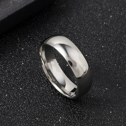 Black Stainless Steel Rings, Wedding & Engagement Band, Quality Matte Men's Jewelry