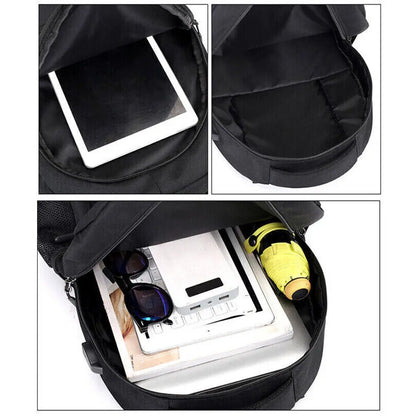 Men’s Backpack with USB Charging – Large Capacity and Durable Design