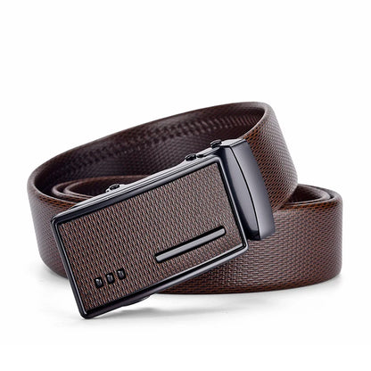 Men’s Automatic Buckle Belt – Elegant Leather Waistband