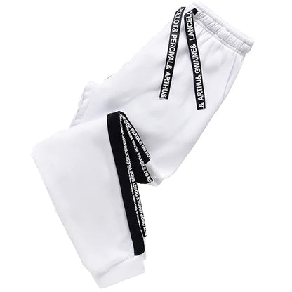 Men’s Bicolor Hoodie – Urban Style with Text Detail