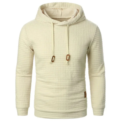 Strukturierter Hoodie-Pullover – Casual Premium Edition