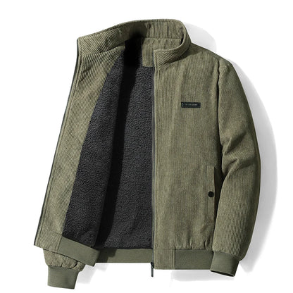 Men’s Corduroy Sherpa-Lined Jacket