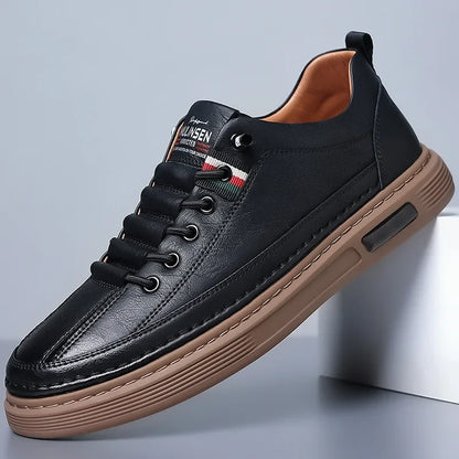 Men's Versatile Casual Shoes - Ultra Soft Leather and Pleasure