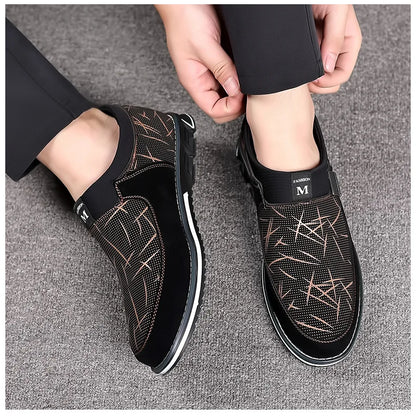 Herren Businessschuhe aus Leder - Bequeme Halbschuhe für die Arbeit