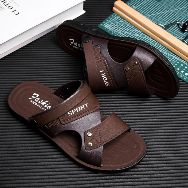 Classic Men's Sandal - Comfortable Beach Flip Flop, Soft Sole