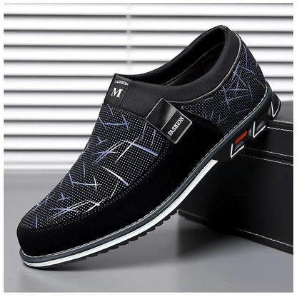 Herren Businessschuhe aus Leder - Bequeme Halbschuhe für die Arbeit