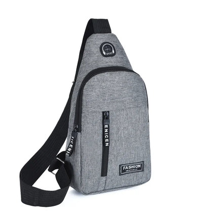 Men’s Casual Crossbody Sling Bag – Lightweight Urban Chest Pack for Daily Essentials
