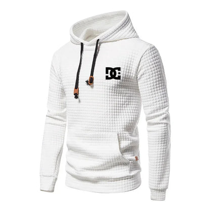 DC Men’s Hoodie – Textured Urban Design