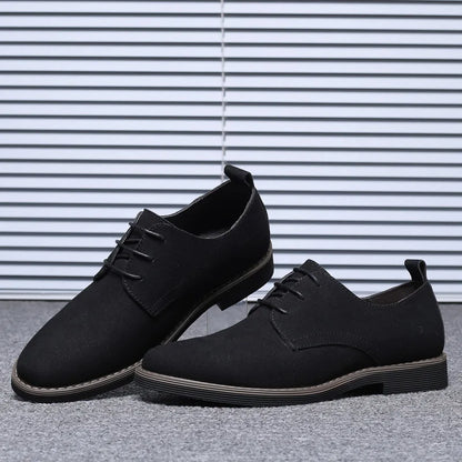 Herren Freizeitschuhe - Wildleder mit Schnürsenkeln