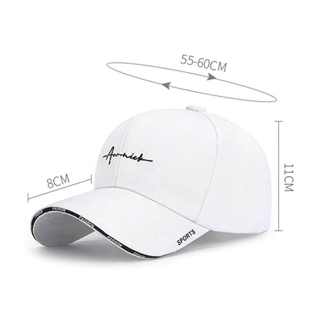 Premium Casual Cap, UV Protection - Adjustable, Solid Color, for Outdoor Running