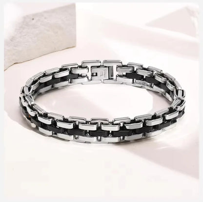 Men’s Stainless Steel Bracelet – Strength and Sophistication