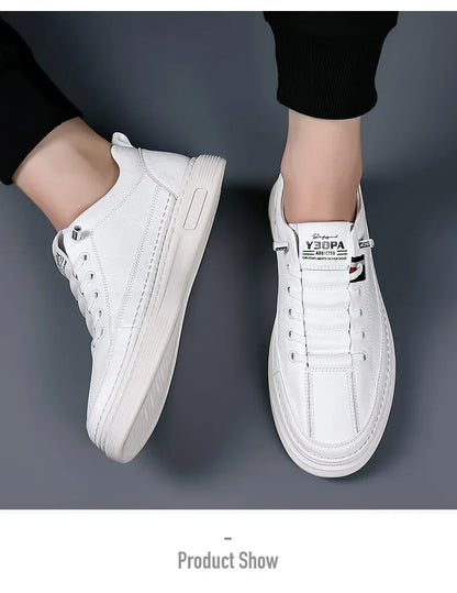 Men's Versatile Casual Shoes - Ultra Soft Leather and Pleasure